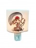 Porcelain Baseball Night Light with Gift Box